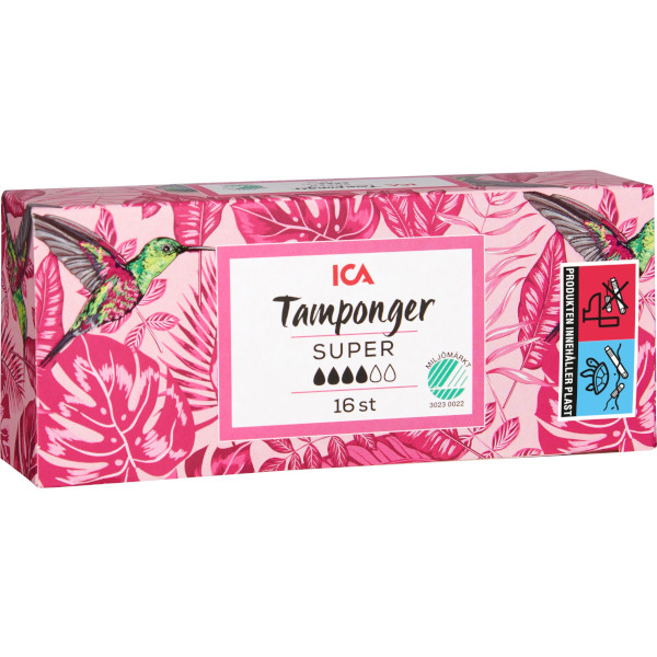 ICA Tamponger Super