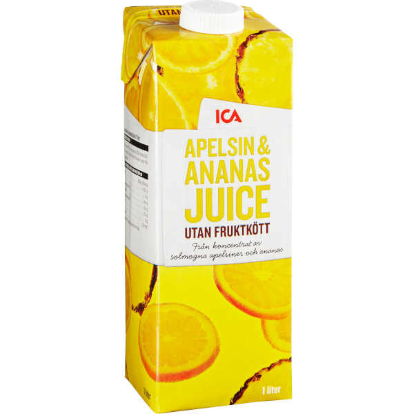 ICA Juice Apelsin & Ananas