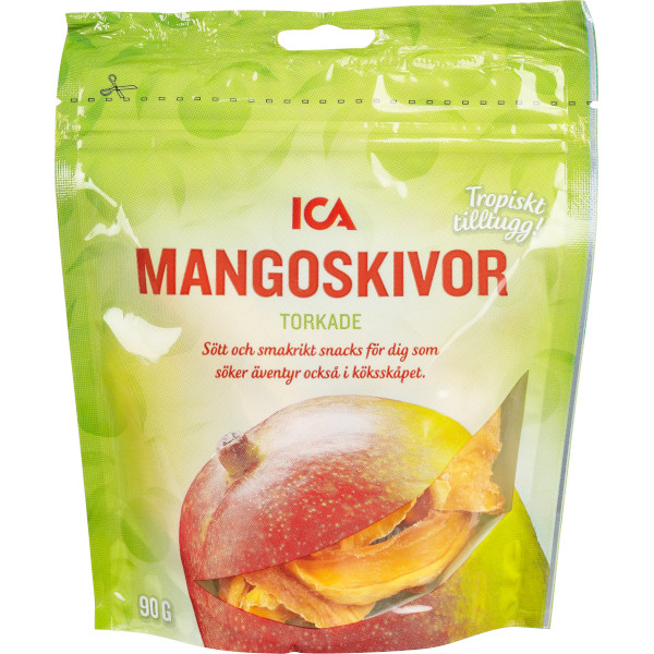 ICA Mangoskivor Torkade