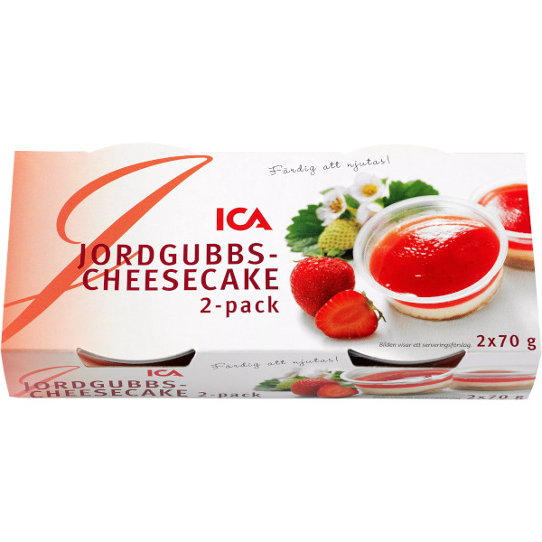 ICA Jordgubbscheesecake