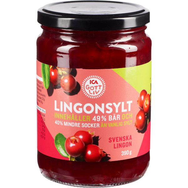ICA Gott Liv Lingonsylt