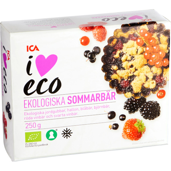 ICA I Love Eco Sommarbär Ekologiska