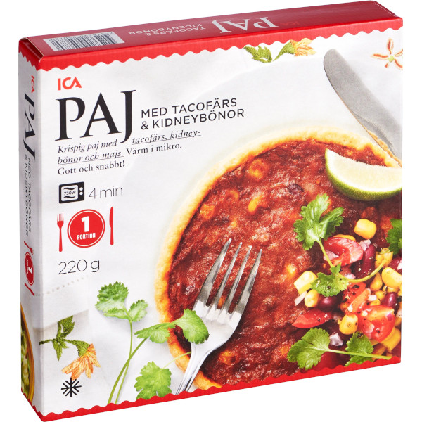 ICA Paj Tacofärs & Kidneybönor