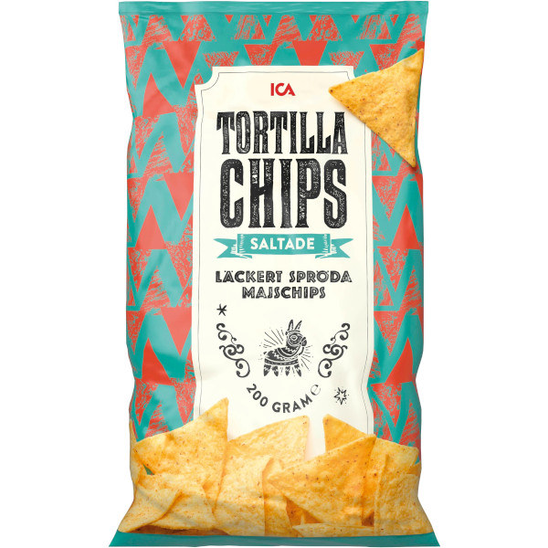 ICA Tortillachips Saltade