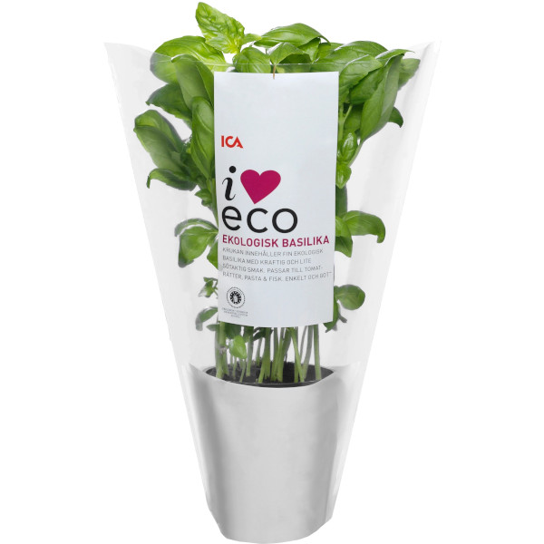 ICA I Love Eco Basilika Ekologisk