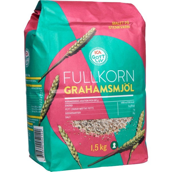 ICA Gott Liv Grahamsmjöl Fullkorn
