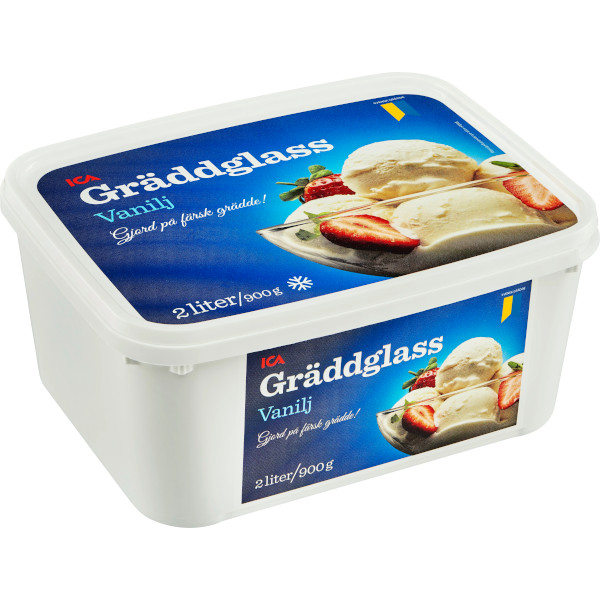 ICA Gräddglass Vanilj