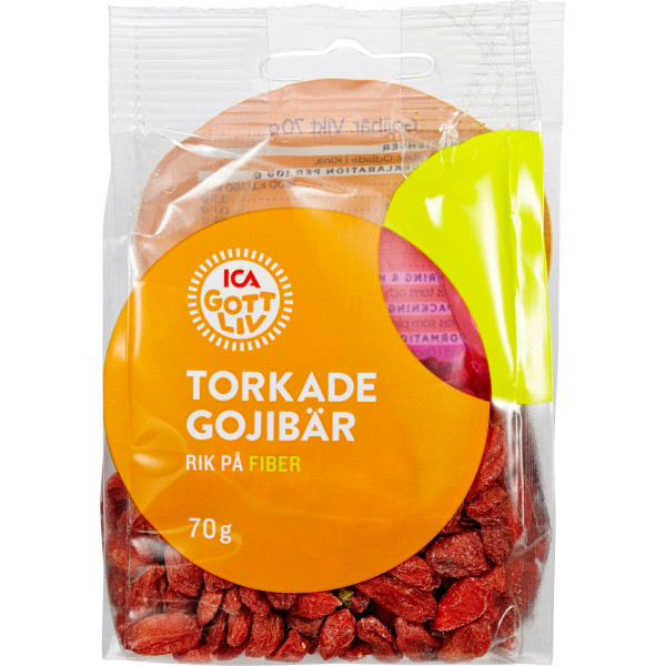 ICA Gott Liv Gojibär Torkade