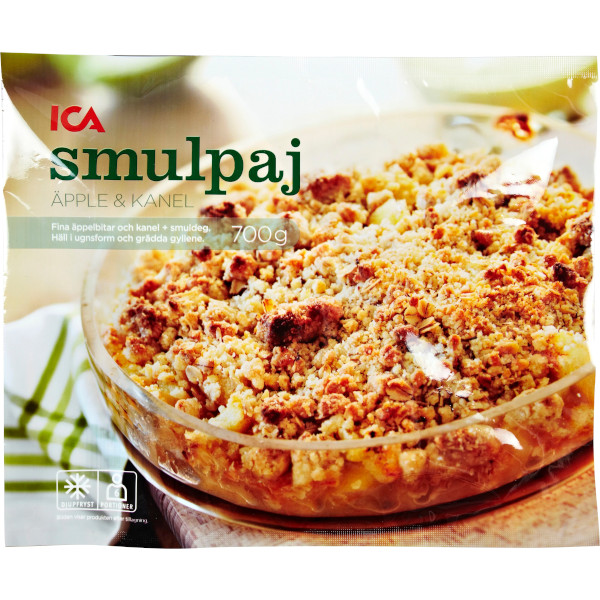 ICA Smulpaj Bakmix Äpple & Kanel