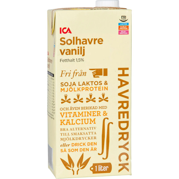 ICA Havredryck Solhavre Vanilj
