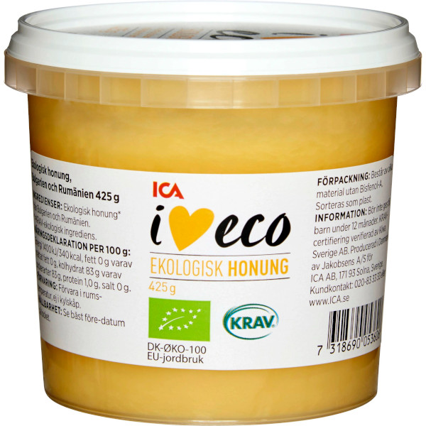 ICA I Love Eco Honung Ekologisk