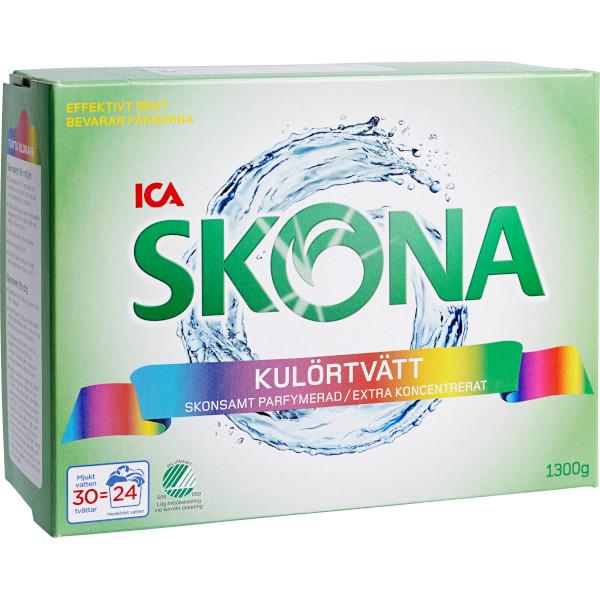 ICA Skona Tvättmedel Kulortvätt