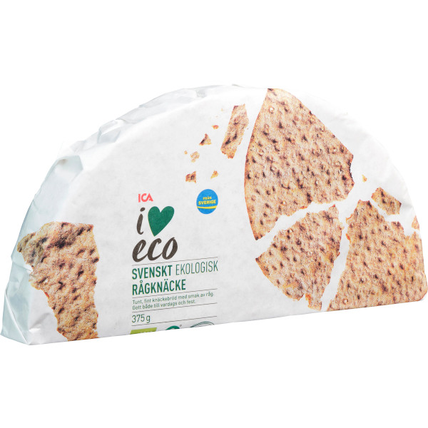 ICA I Love Eco Rågknäcke Ekologiskt