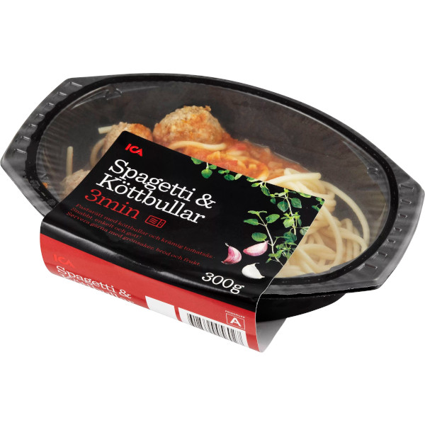 ICA Spagetti & Köttbullar