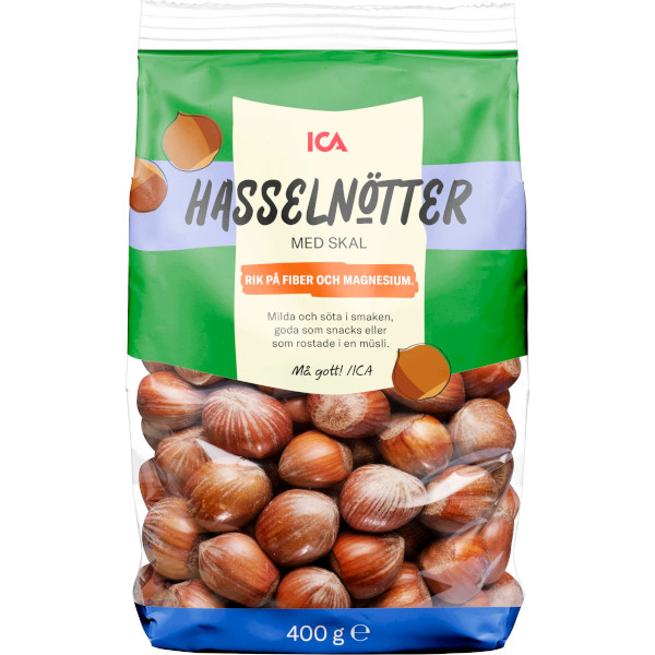 ICA Hasselnötter Med Skal