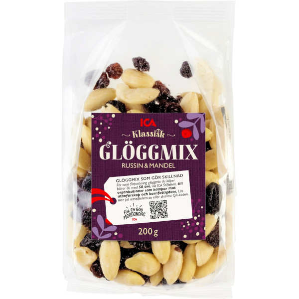 ICA Glöggmix Russin & Mandel