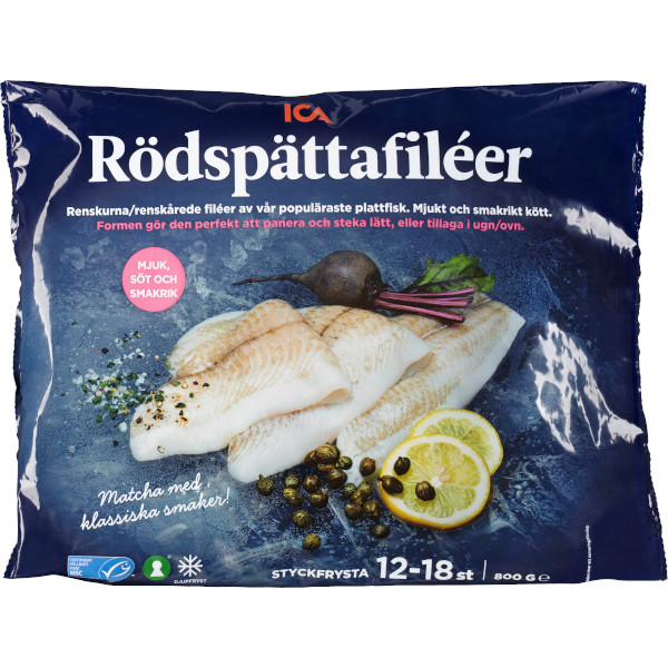 ICA Rödspättafiléer