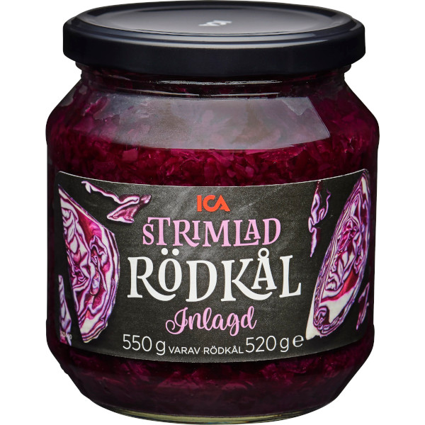ICA Rödkål Strimlad