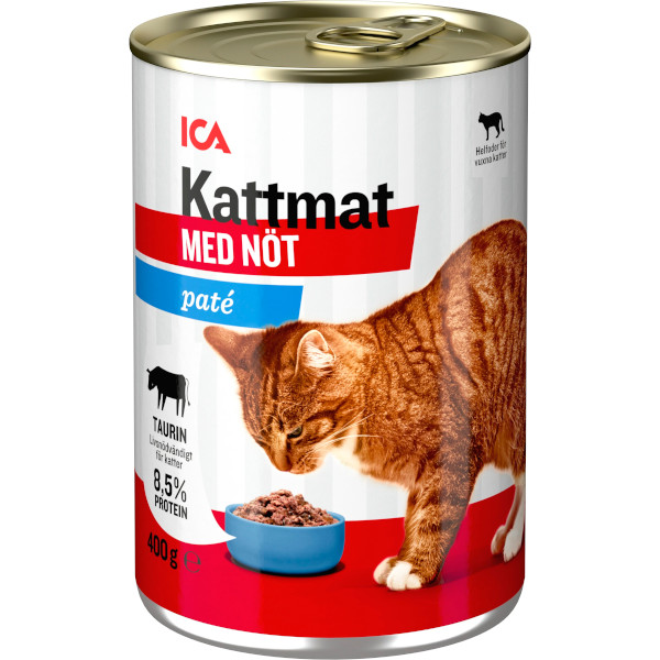 ICA Kattmat Paté Nöt