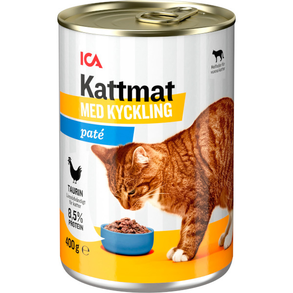 ICA Kattmat Paté Kyckling