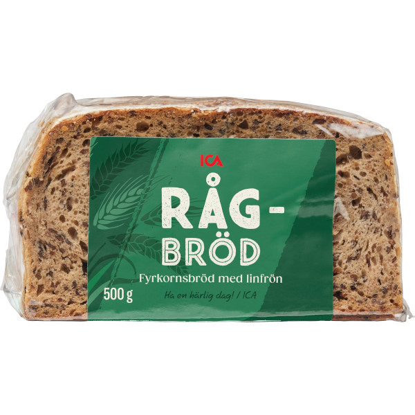 ICA Rågbröd Fyrkorn