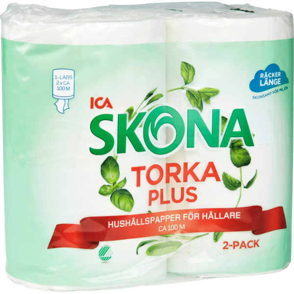 ICA Skona Hushållspapper Torka Plus