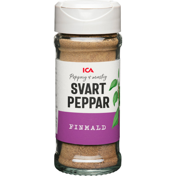 ICA Svartpeppar Finmald