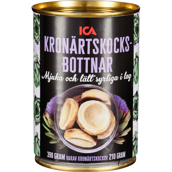 ICA Kronärtskocksbottnar