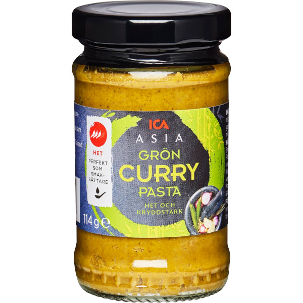 ICA Asia Grön Currypasta