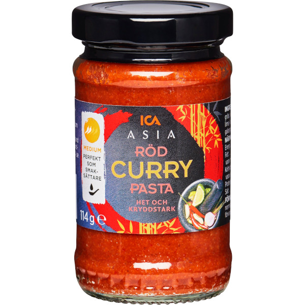 ICA Asia Röd Currypasta