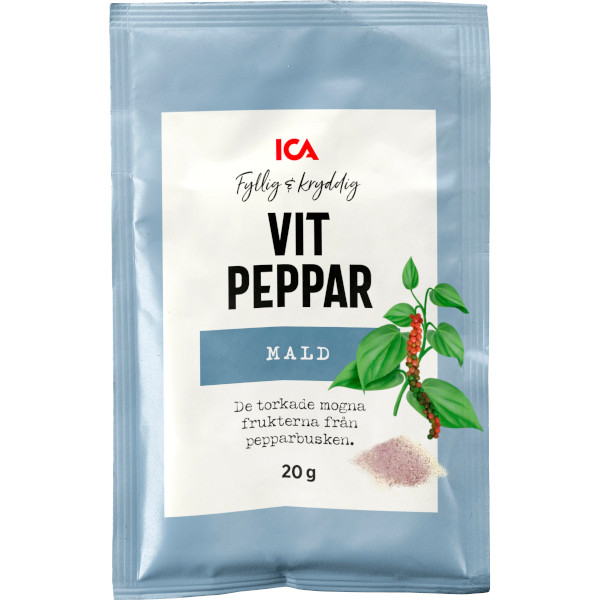 ICA Vitpeppar Mald