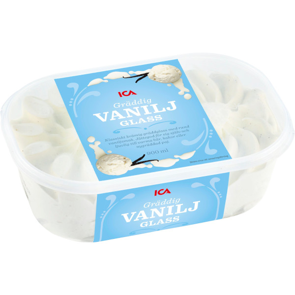 ICA Vaniljglass Gräddig