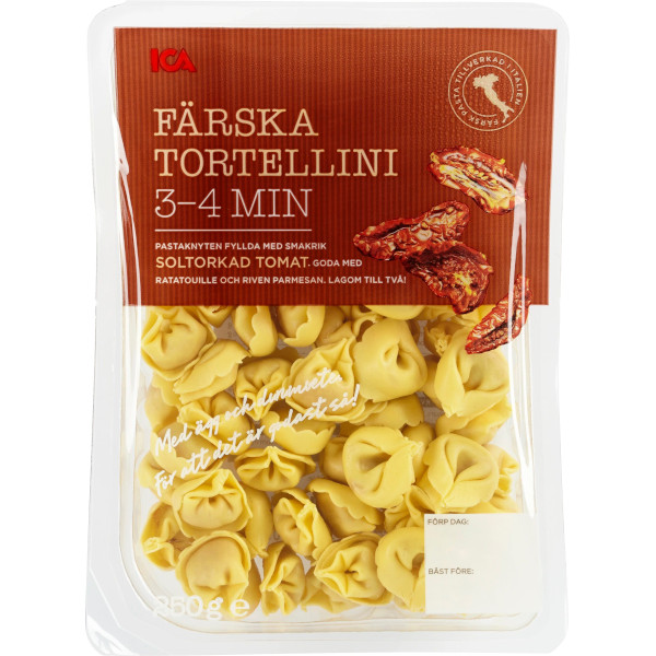ICA Tortellini Soltorkad Tomat