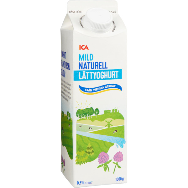 ICA Mild Lättyoghurt Naturell