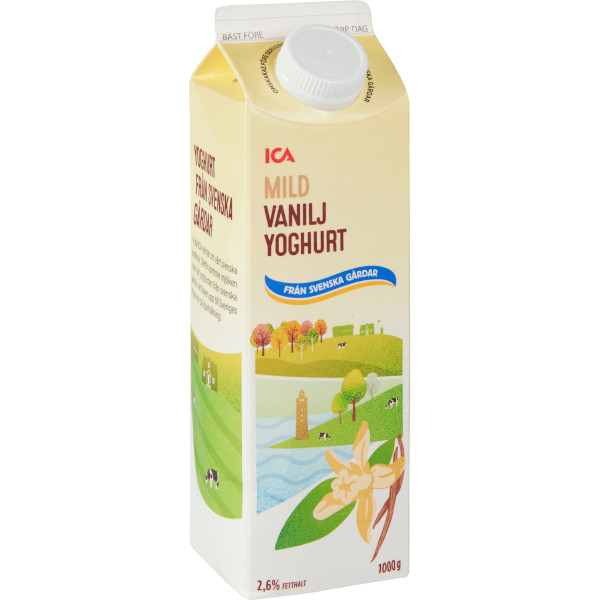 ICA Mild Yoghurt Vanilj