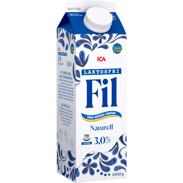 ICA Fil Naturell Laktosfri