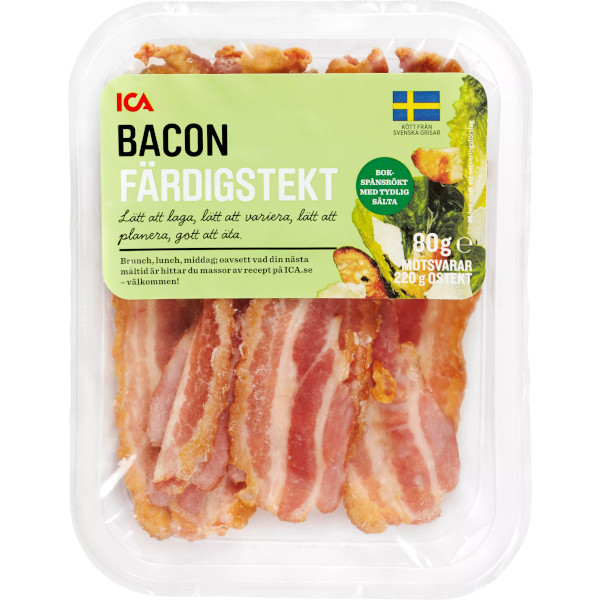 ICA Bacon Färdigstekt