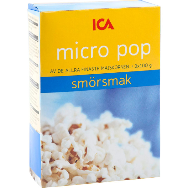 ICA Micropop Smörsmak