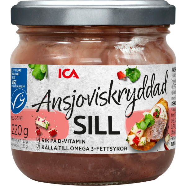 ICA Ansjoviskryddad Sill