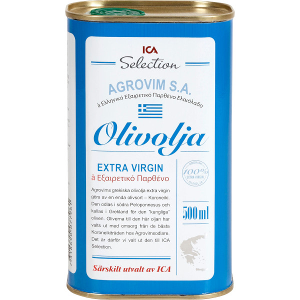 ICA Selection Olivolja Grekisk Extra Virgin