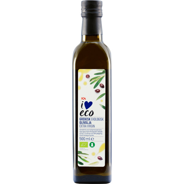 ICA I Love Eco Olivolja Grekisk Extra Virgin Ekologisk