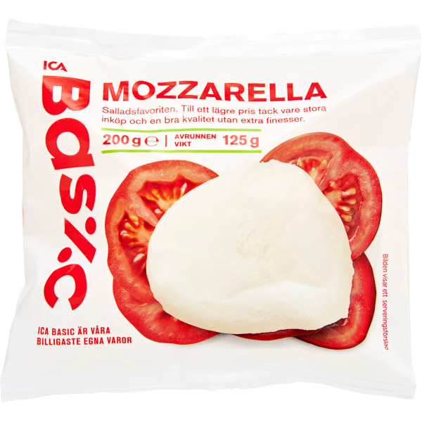 ICA Basic Mozzarella