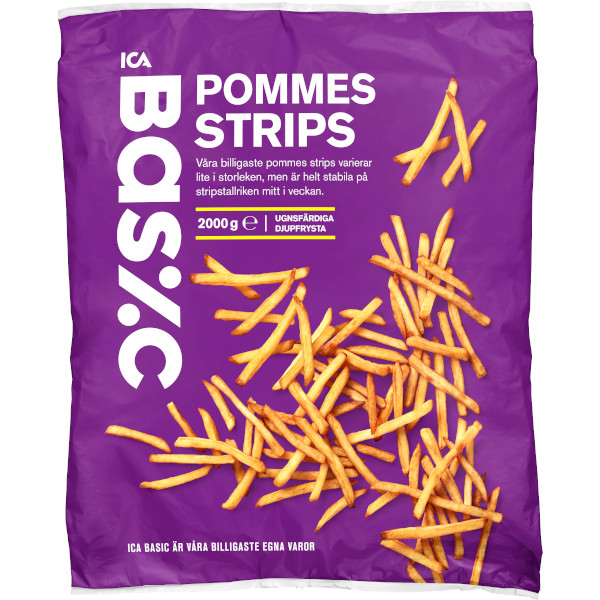 ICA Basic Pommes Strips