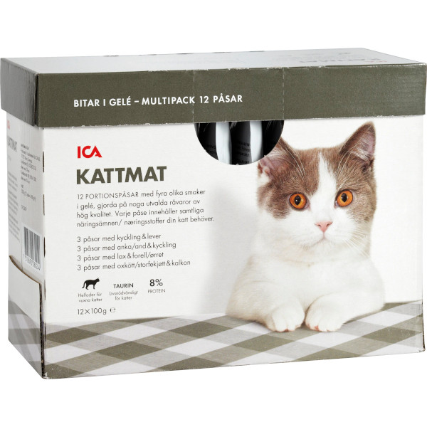 ICA Kattmat Bitar I Gelé Mixpack