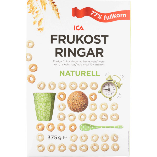 ICA Frukostringar Naturell