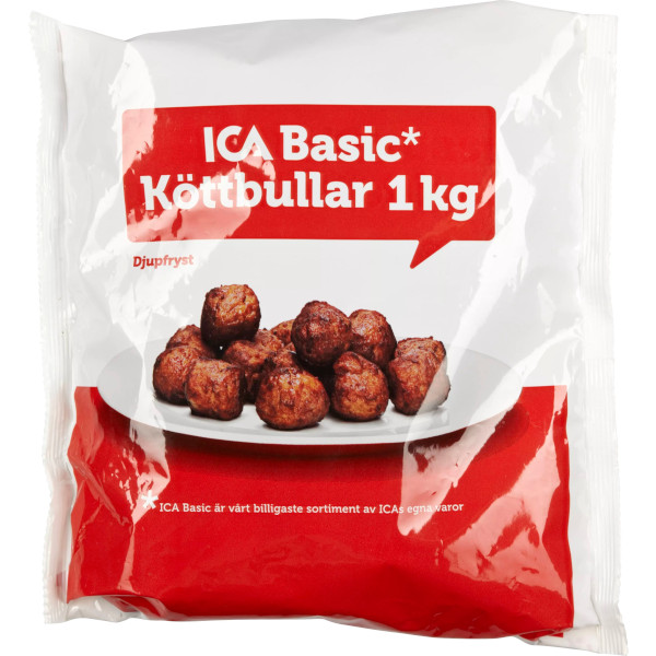 ICA Basic Köttbullar