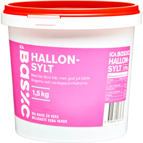 ICA Basic Hallonsylt