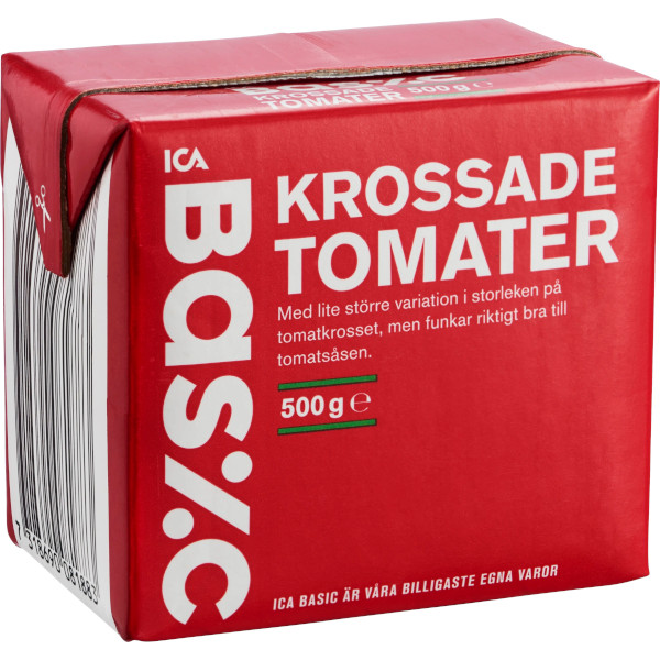 ICA Basic Tomater Krossade