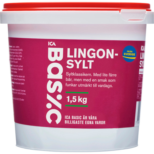 ICA Basic Lingonsylt