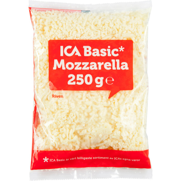 ICA Basic Mozzarella Riven
